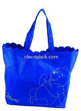 Blue recyle bag,eco non woven bag