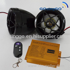 USB motorcycle alarm mp3 speakers