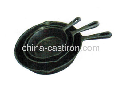 Cast iron frying pan