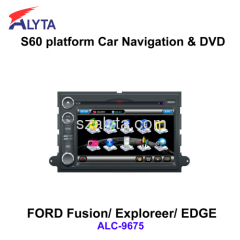 FORD Fusion Exploreer EDGE car gps dvd rearview with 3G DVB-T IPOD PIP usb sd bluetooth