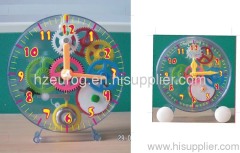 D880my firs clock Colorful clocks for educational toys Toys clocks