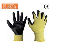Aramide Nitirle Dipped Gloves