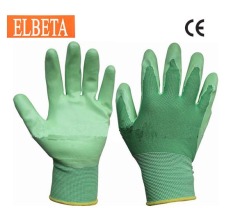 13G Polyester Nitirle Coated Gloves
