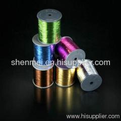 color metallic yarn for gift and packaging