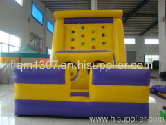 outdoor exciting inflatable climbing wall