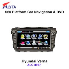 Hyundai Verna car gps dvd rearview with 3G DVB-T IPOD PIP usb sd bluetooth