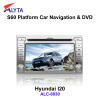 Hyundai I20 car gps dvd rearview with 3G DVB-T IPOD PIP usb sd bluetooth
