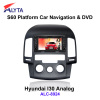 Hyundai I30 ANALOG car gps dvd rearview with 3G DVB-T IPOD PIP usb sd bluetooth