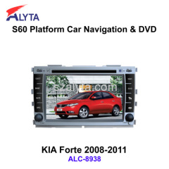 KIA Forte 2008-2011 car gps dvd rearview with 3G DVB-T IPOD PIP usb sd bluetooth