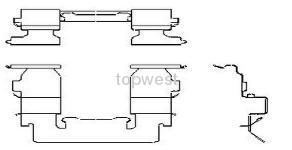 Brake Pad Clip