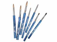 nail art brushes with crystals