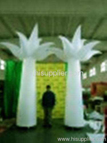 Flower tree Inflatable LED,Flame LED, Stooting Star column,football, special shape LED pillar.Order to make.