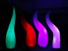 Bend inflatable LED Cone.special shape LED inflatable cone. multi-color available. Order to make.
