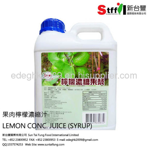 Lemon Conc. Juice (Syrup)