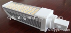 12W 37mm×35mm×169mm G23 Alunmium Die-Casted LED Plug Light