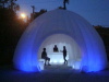 Inflatable tent with LED flash lighting. apply for meeting,party,event,camping,etc. order to make