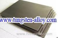 Tungsten alloy plate