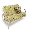 Classic 3 Seater Metal Futon