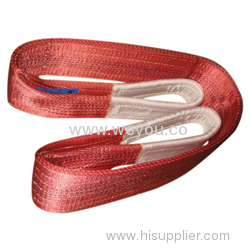 webbing sling flat eye type