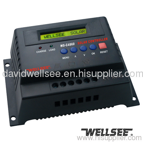 WELLSEE WS-C4860 60A 48V solar panel controller