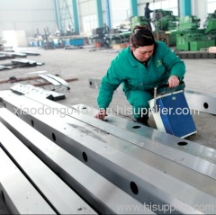 Hot rolled steel plate cutting blade