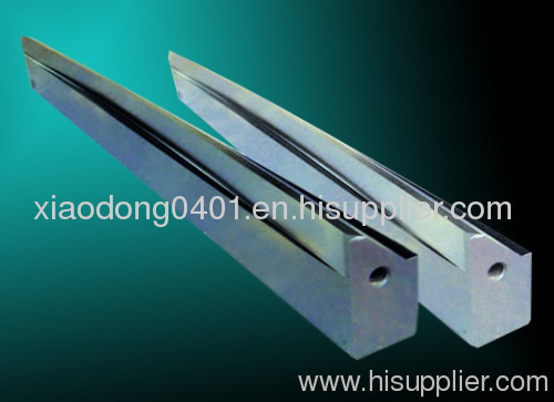 Hot rolled steel plate shear blade