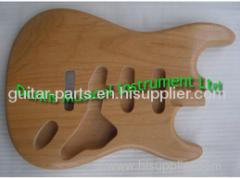 Unfinished guitar body Alder strat guitar body unfinished 2 piece guitar body