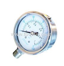 Filled Pressure Gauge with bottom connector