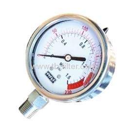 Pressure Gauge for Wide Use