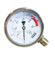 Hydraulic Pressure Gauge stainless