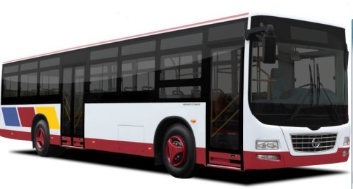 Natural gas buses city bus automobile pulic vehicle
