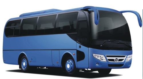 CNG tourist bus natural gas coach bus traveller tour buses