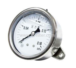 Stainless Pressure Gauge Back connector