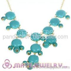 Fashion J Crew Turquoise Bubble Necklace wholesale