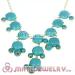 J Crew Turquoise Bubble Necklace