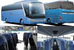 tourist buses tour passe Long distance passenger coach buse