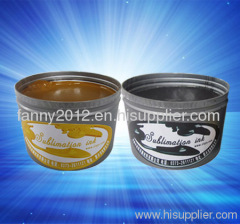 Offset sublimation ink for transfer printing