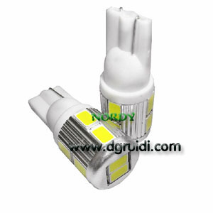 Led Signal Lighting T10 10SMD5630 with aluminum sheet good heat dissipation