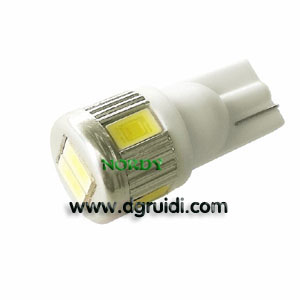 Led Signal Lighting T10 6 SMD5630 with aluminum sheet good heat dissipation