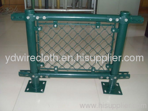 Pvc Mesh Fence PVC chain link fence pvc coated steel fence