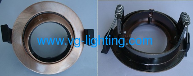 5W Aluminium Round adjustable COB LED ceiling soptlights