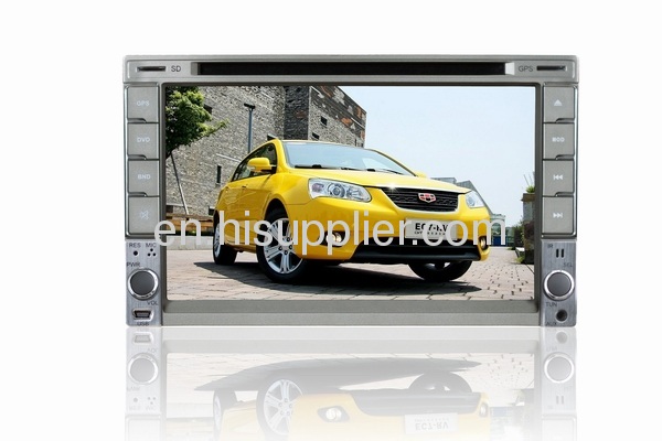 Geely Emgrand EC7 DVD GPS Navigation VCD CD USB SD Radio AM/FM/Tuner/RDS Ipod MP3/4 Bluetooth TV HD LCDTouchscreen 