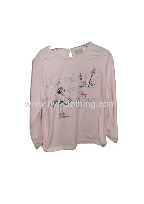 Girls long sleeve tee shirts 