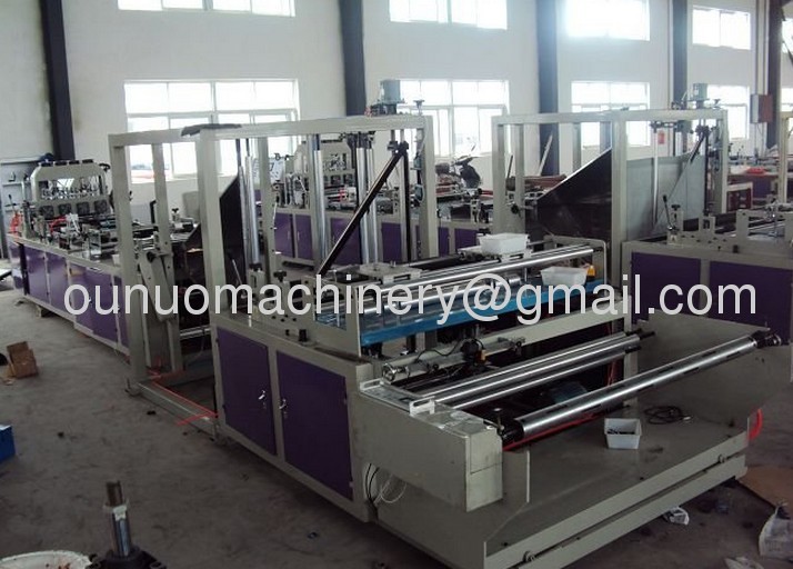 New design non woven bag making machine