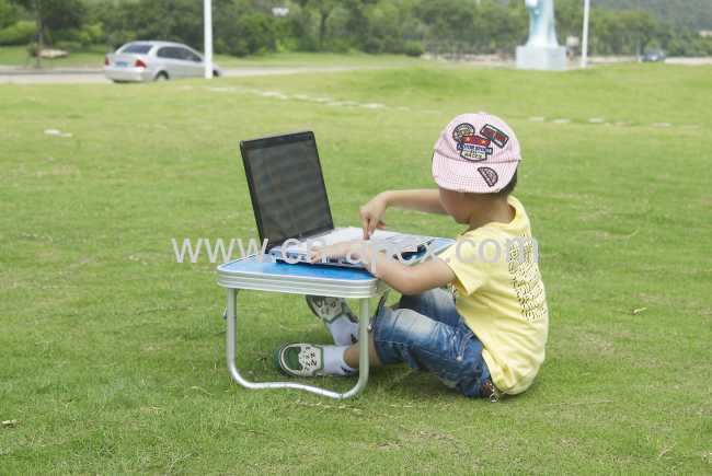 Ourdoor computer folding table