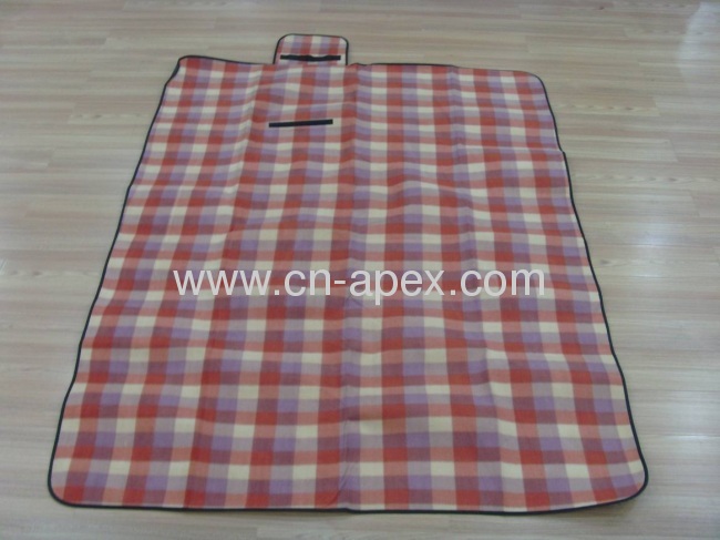 Printing single-sided velvet pearl cotton picnic mat 