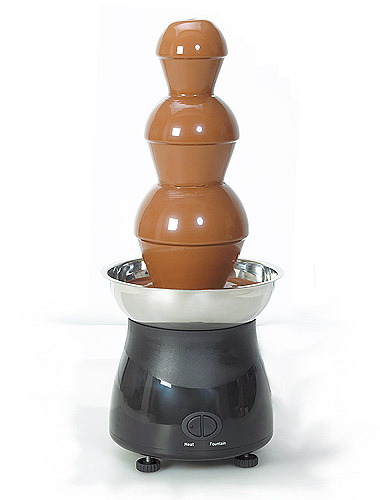 3 tier chocolate fountain