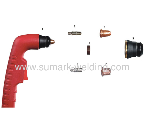 Plasma Cutting Torch; S45 Trafimet Torch