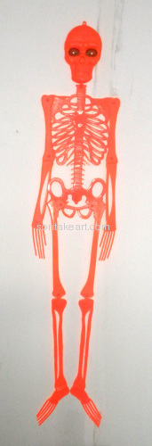 Plastic Plane Halloween Skeleton