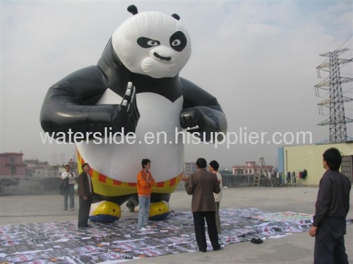 Inflatable panada animals